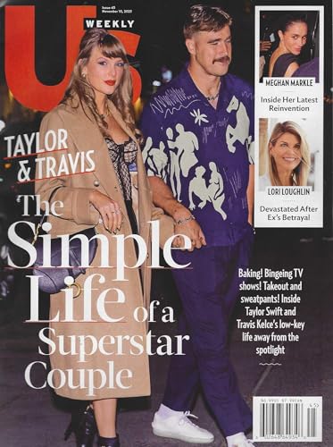 US Weekly Magazine November 10th 2025 Taylor & Travis
