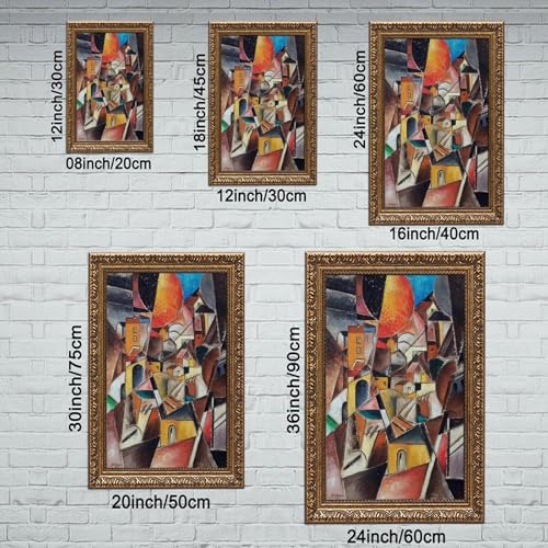 Albert Gleizes Cadre Toile Salon Solution Mur Vide Tableau Modernisme - 2