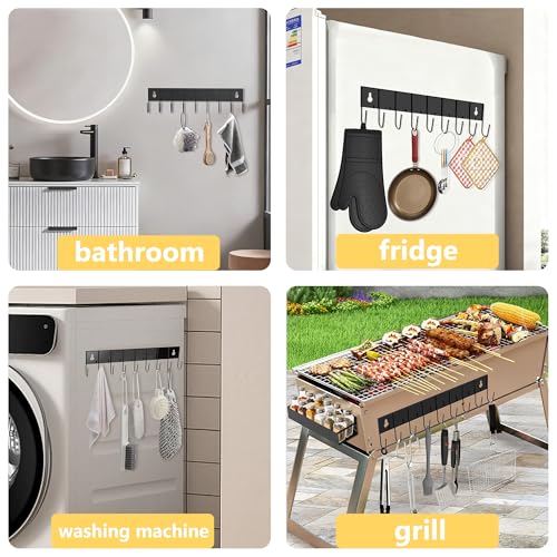 SMRCAD Magnetic Spice Rack for Refrigerator Seasoning Organizer for Spice Fridge Shelf sto - image 4