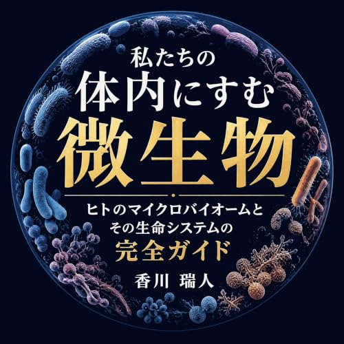 Couverture de 私たちの体内にすむ微生物：ヒトのマイクロバイオームとその生命システムの完全ガイド