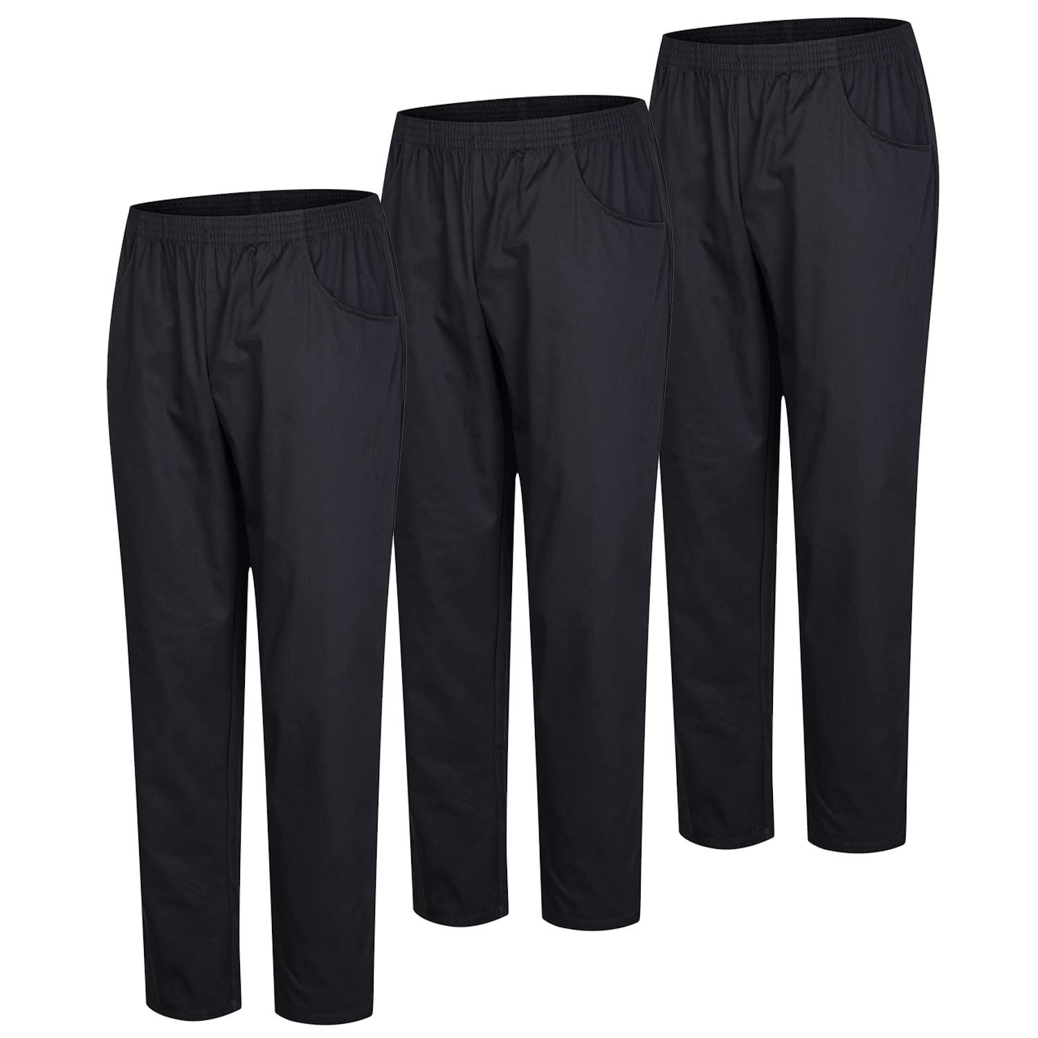 MISEMIYA - Packung 3 Stück - Unisex SANITÄRHOSE - MEDIZINISCHE Uniformen SANITÄR Uniformen Arbeitshose - 3-6802