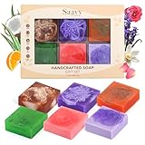 Saavy Naturals Artisan Soap Pack (6 Square Pack)