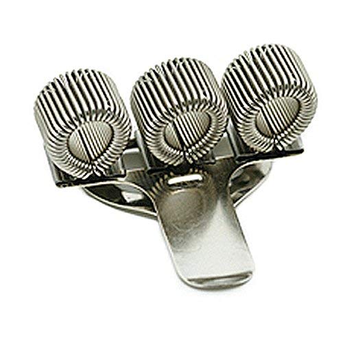 Porte-stylo en Acier inoxydable Triple trou en métal avec support pour stylo, réglables Pour toutes Les tailles de stylos 