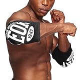 LEONE 1947 MMA ムエタイ 格闘技 エルボーガード [ ELBOW GUARDS ] ひじサポーター パッド入 Sサイズ/ブラック PR327 【正規品】