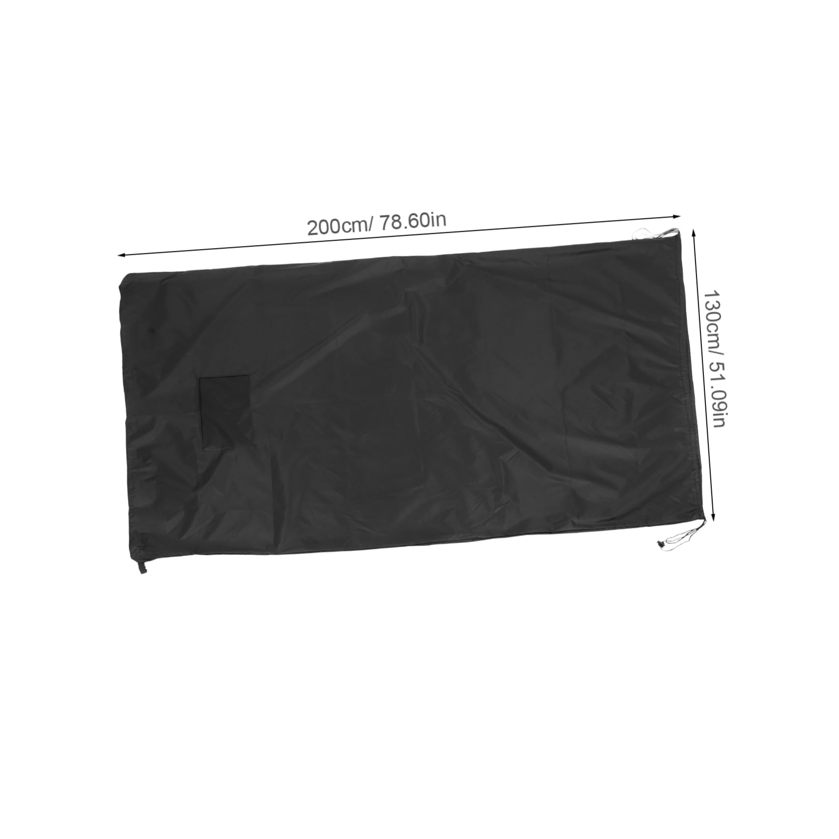 Bolsa de Hojas para Tractor Cortacésped, 420d Oxford Negro | Gran Capacidad, Cierre Seguro, Resistente al Clima, Instalación Sencilla, Ajuste para Jardín y Limpieza