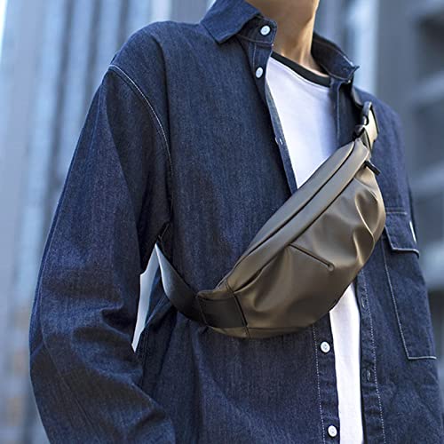 TUGHBVC Bolsa de cintura yb, bolsa carteiro masculina multifuncional, bolsa à prova d'água, bolsa d