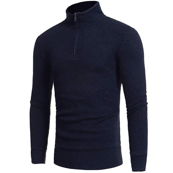 Sleeve Knitted Pullover Sweater 