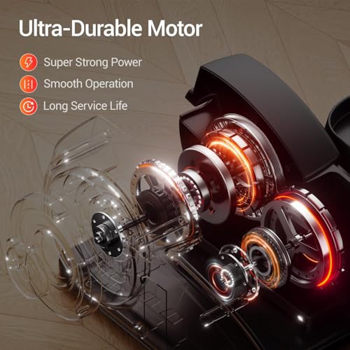 Image of Under Desk Elliptical Machine Seated Pedal Exerciser | Quiet Leg Exerciser While Sitting, Mini Portable Leg Exercise Machine with Remote, Adjustable 12-Speeds, Manual & Auto Mode