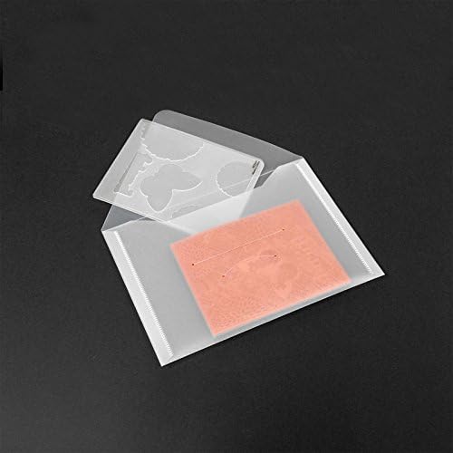Sizzix, Multi Color, Plastic Envelopes , 2 Pack, One Size, 6.25-Inch by 9-Inch