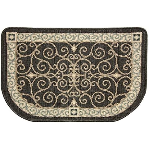 Pilgrim Hearth Area Rug - Coffee/Tan/Teal Cover