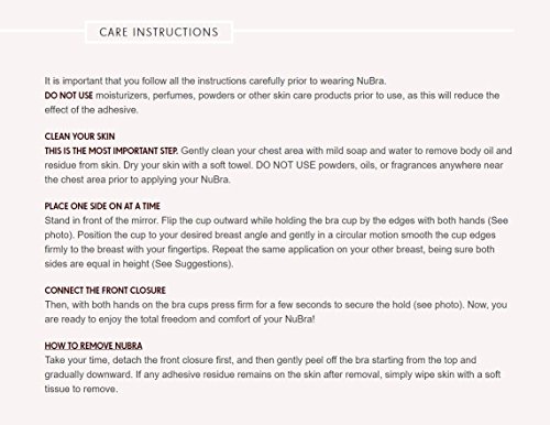 Nubra Beach Seamless Self Adhesive Silicone Push Up Enhancer Pads, Nude 1 Pair, One Size #TOP4