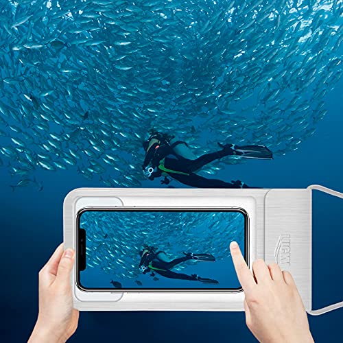 Image of Lucky Fish Finder Waterproof Case Portable Water Resistant Mobile Bag Handheld Dry Bag Lightweight