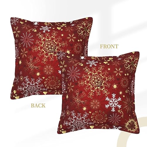 Housses de coussin de Noël en cuir rustique, le cadeau idéal pour votre déco