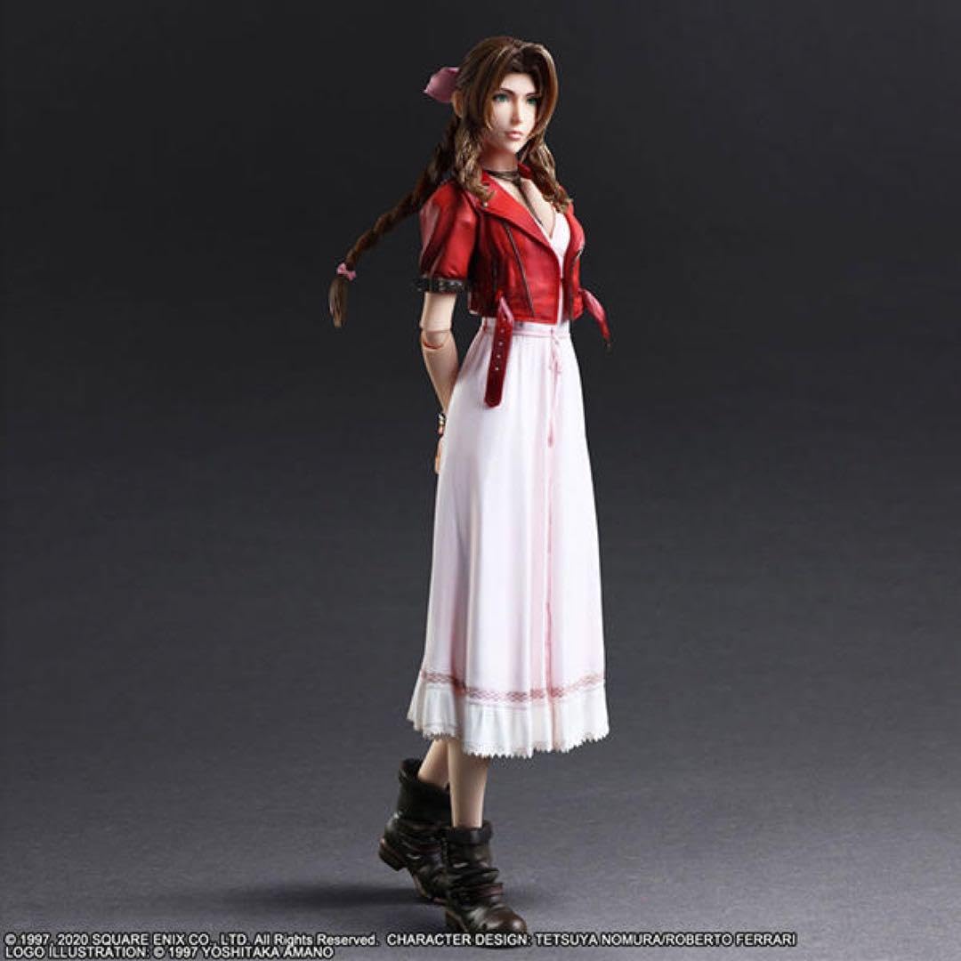FINAL FANTASY Ⅶ REMAKE PLAY ARTS 改 エアリス Amazon.co.jp: ファイナルファンタジーVII リメイク PLAY ARTS改