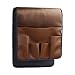 BCP Brown Color Velvet Sofa Couch Chair Armrest Soft Caddy Organizer Holder for Remote Control, Cell Phone, Book, Pencil