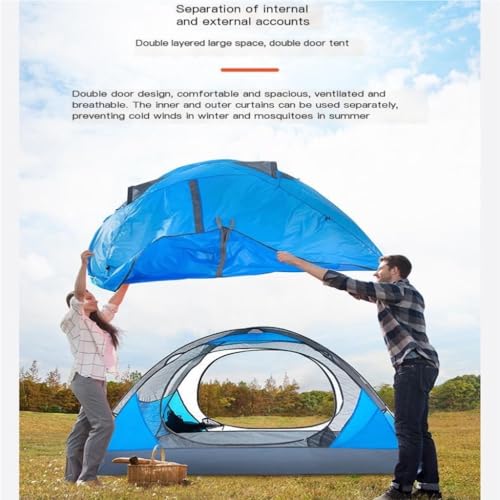 Carpa para camping ligera y espaciosa para 2 personas miniatura 4