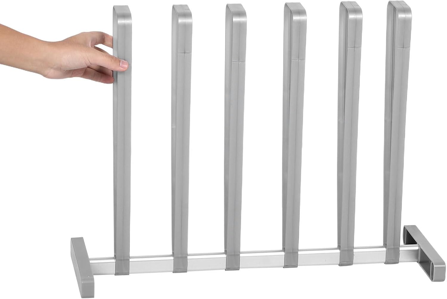 2Set Freestanding Shoe Rack: 3 Pairs Metal Boot Rack Organizer - Tall Boots Shoe Storage for Dorm Closet Entryway Hallway 22.79X17.29X7.47in