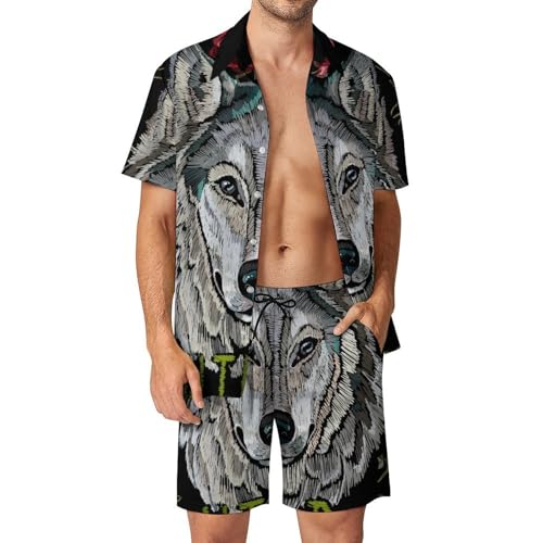 Chemise Hawaïenne Homme Ensemble Plage Idéal pour les Vacances
