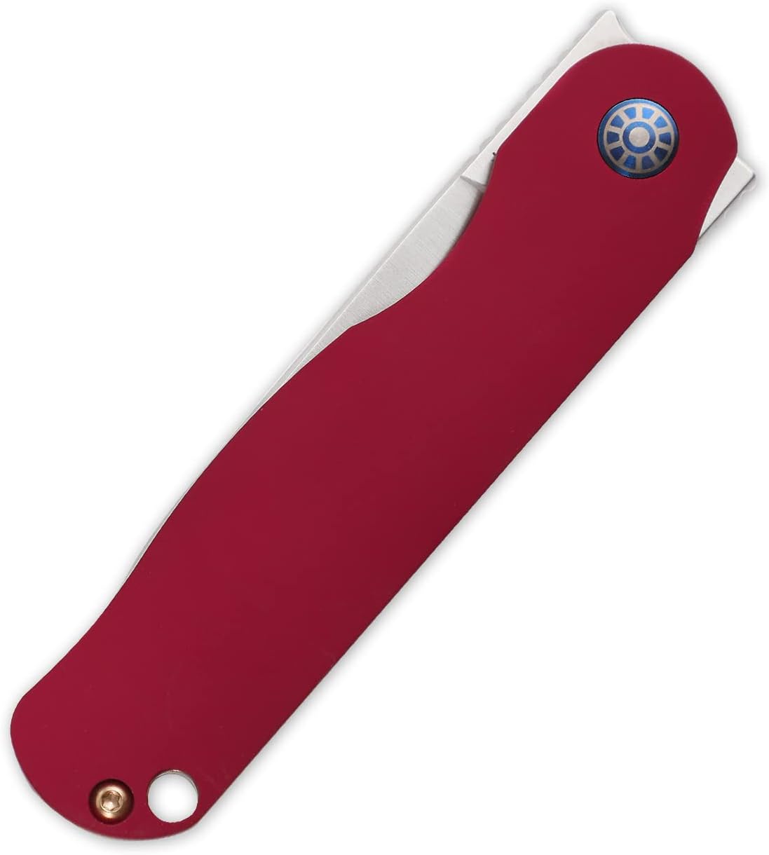 Kizer Lätt Vind Mini Pocket Knife for EDC, 3 inches N690 Blade Daily Knife Carry, Front and Back Flippers, Red Aluminum Handle, V3567E1 : Tools & Home Improvement