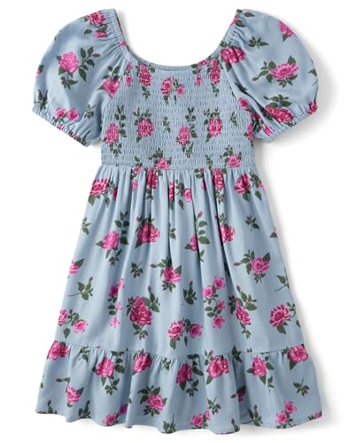 Image of The Children's Place Baby Girls' Short Sleeve Smocked Summer Dresses