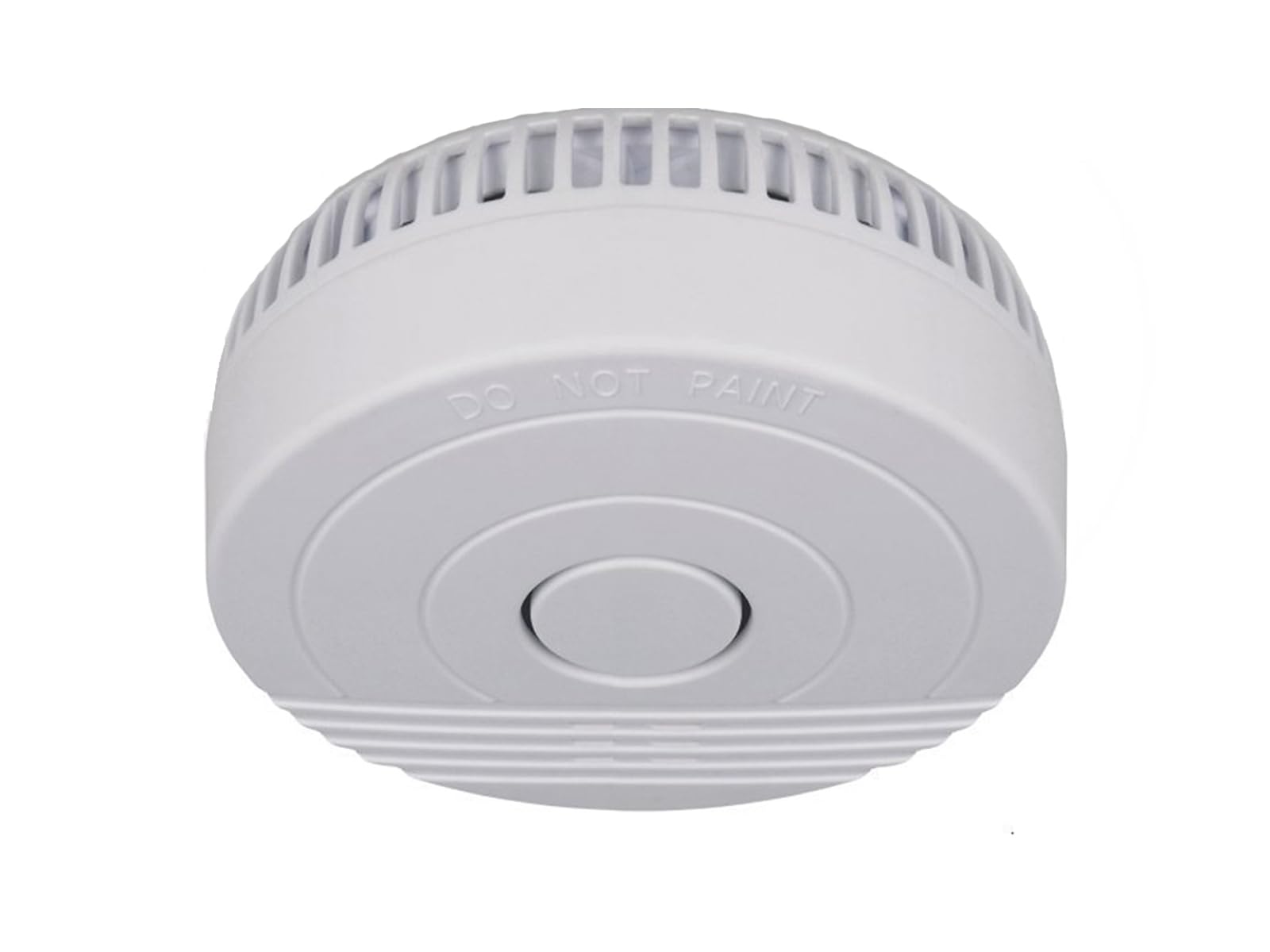 Pack de 4 detectores de humo con adhesivo magnético, batería de 5 años, DIN EN14604, color blanco