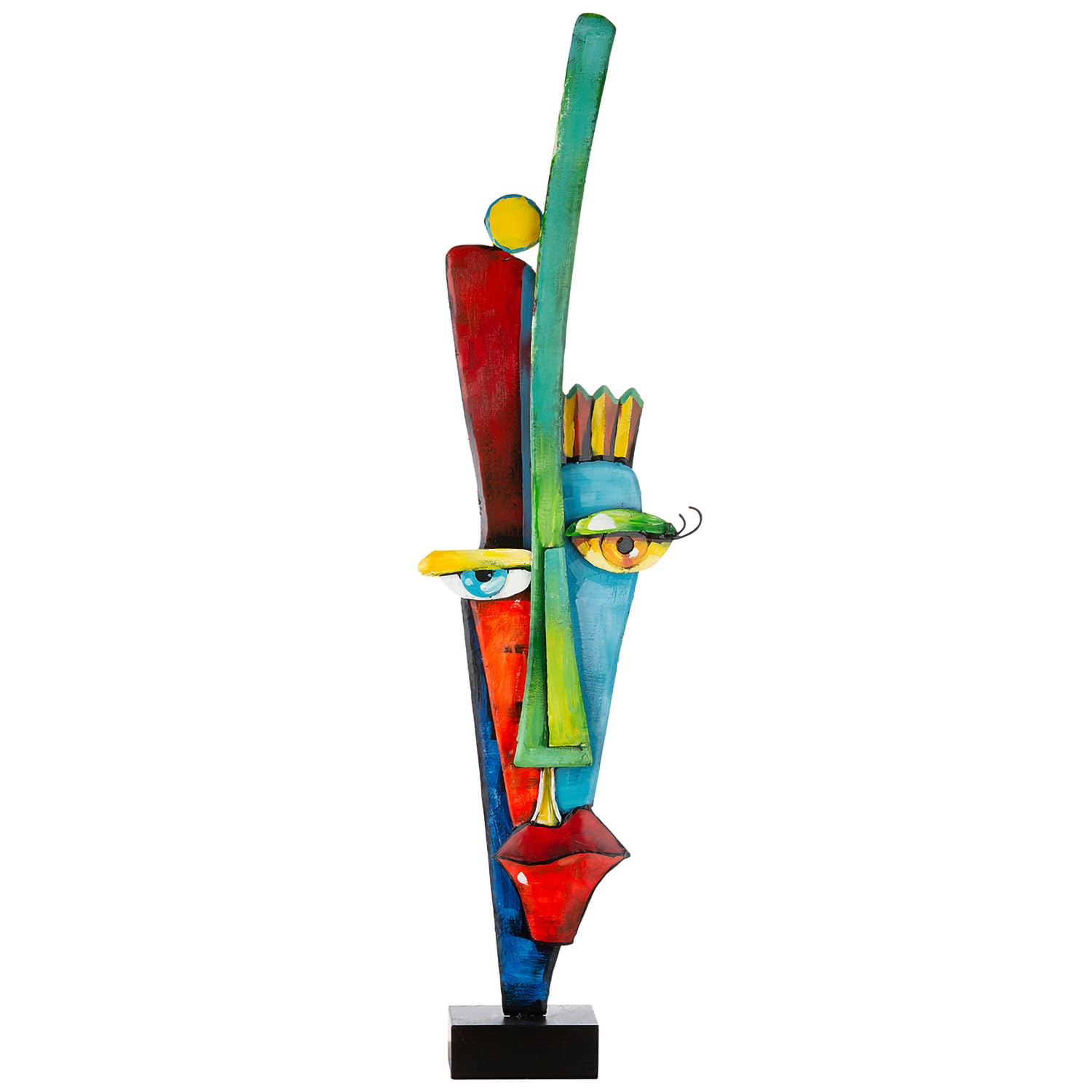 Casablanca - Escultura de Metal (101 cm de Altura, 101 cm), diseño de Cara, decoración artística, Accesorio para el hogar, Sala de Estar