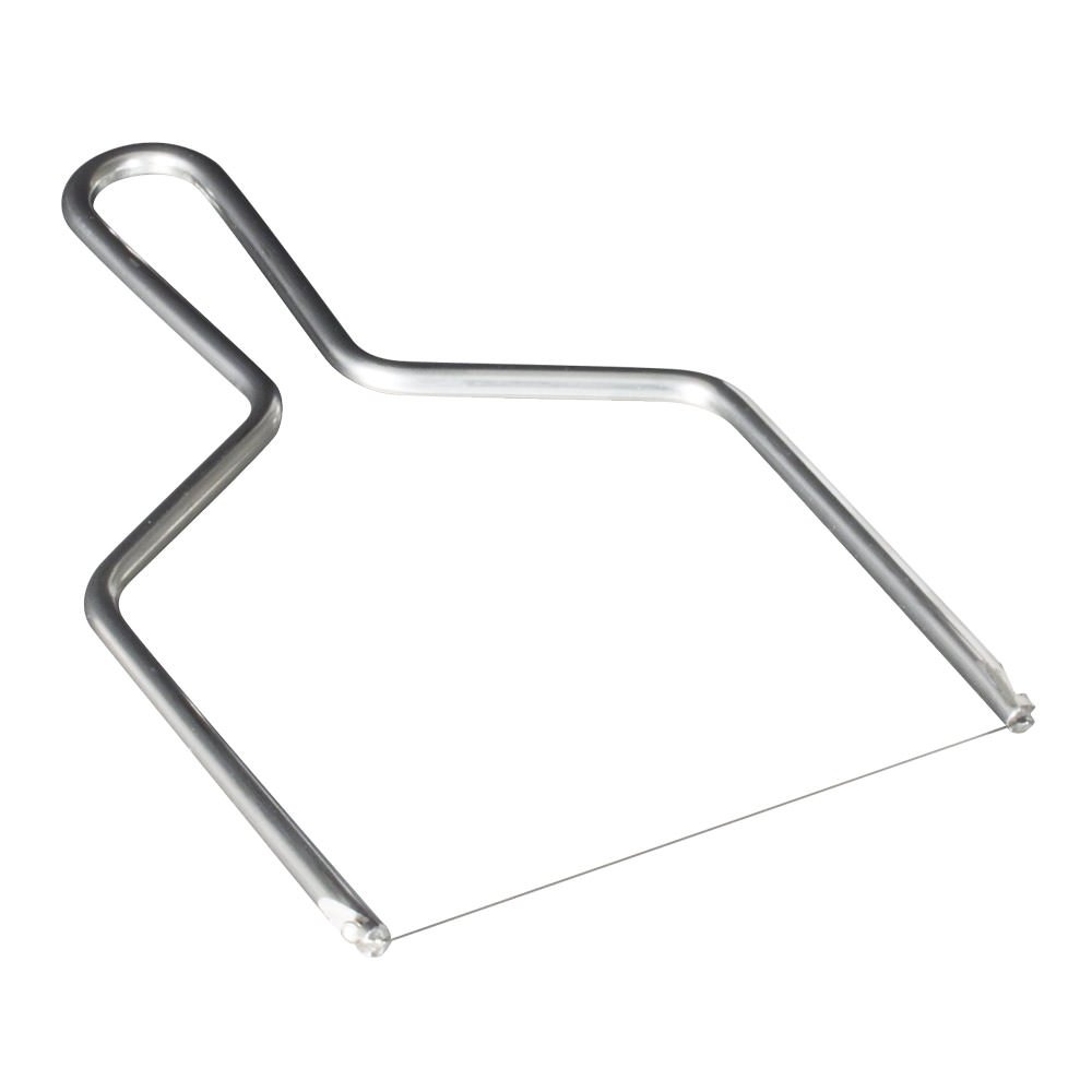 Lyre droite inox 13cm pour couper le fromage, outil de découpe précis pour bloc de foie gras