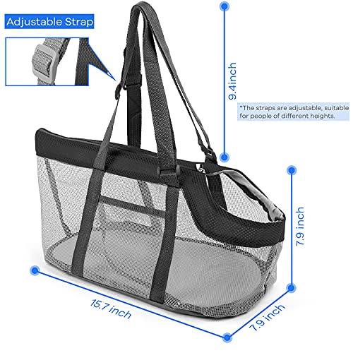 Reinchool Portable Travel Small pet Carrier, Soft and Comfortable Small Animal Side Tote Bag for Shopping, Outdoor… - Image 8