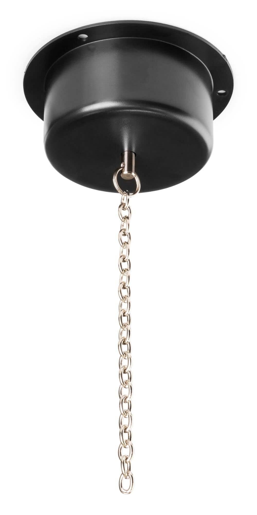 BeamZ Bola de espejos 20 CM con motor, Bola de discoteca giratoria, Luz Discoteca, Motor eléctrico 230V, Esfera de PVC, Bola discoteca de espejos, luces discoteca profesional, Disco Ball