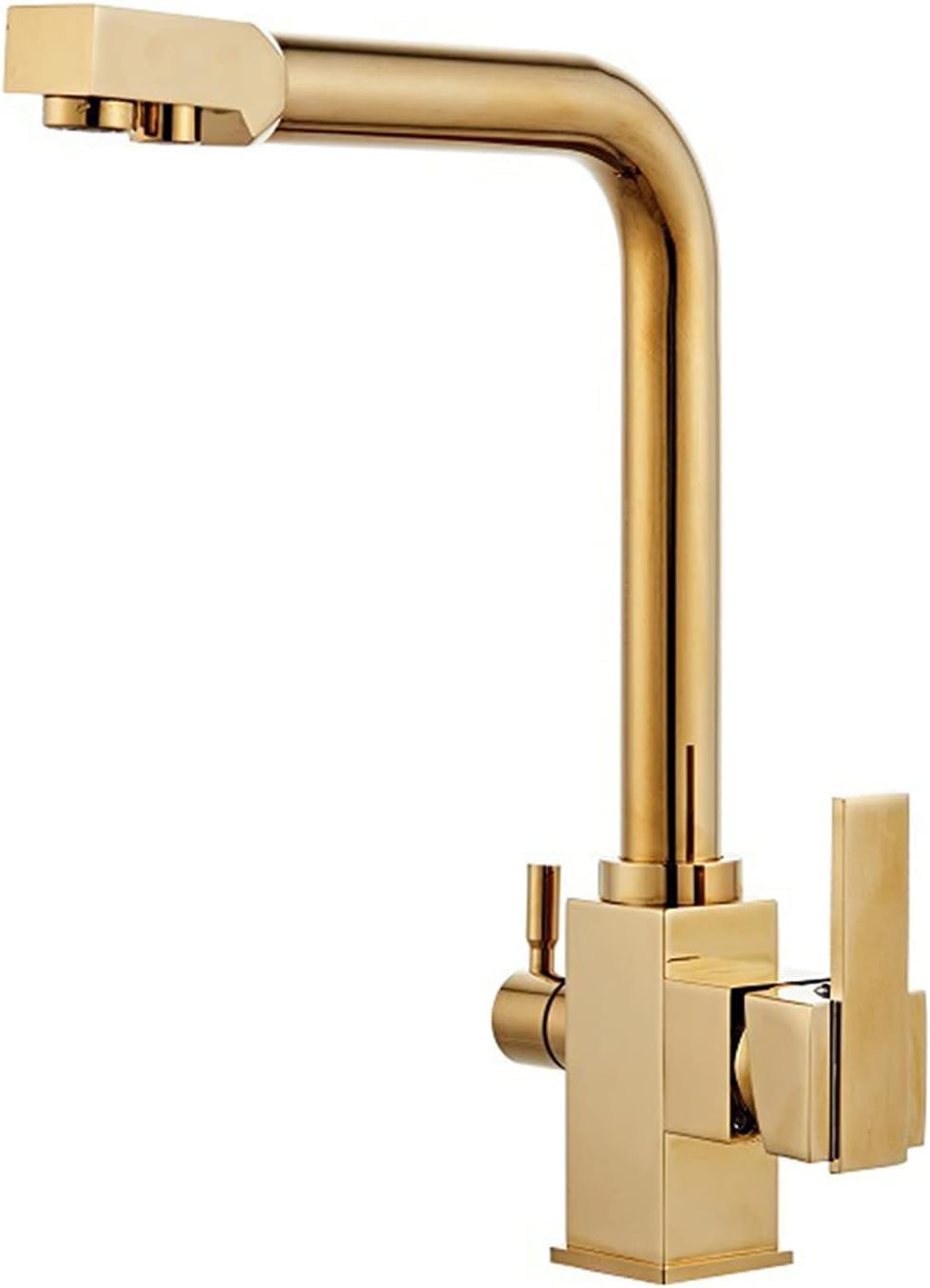 Grifo purificador de agua de cocina para eliminar dobles grifos con selector de agua caliente 8
