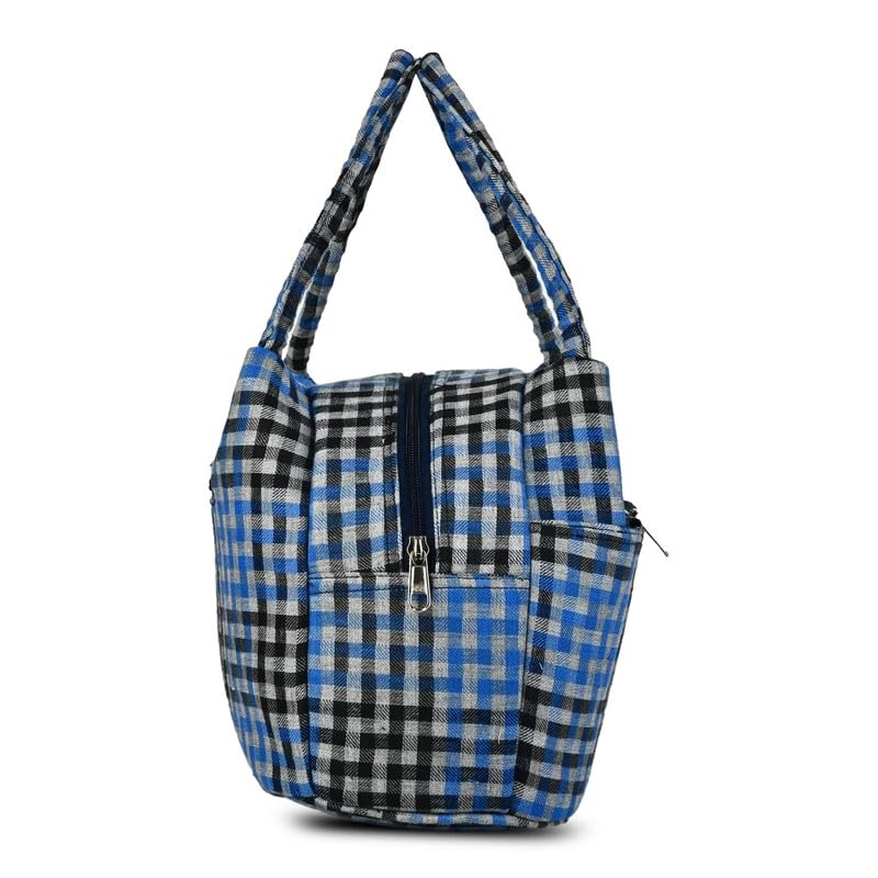 Image of ENSAC Lunch Bag Office Tiffin Bags for Men, Women, School, Tiffin Pouch Bag, Hot & Cold Reusable Lunch Box Bags with Double Handle, Zip Bags