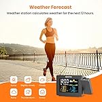 Projection Alarm Clock with Weather Station