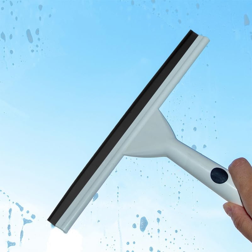 ABOOFAN 3Pcs Rubber Squeegee Replacement Blades for Window Glass Cleaning Wiper Strips for Bathroom Showers Cars Streak Water Removal