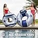BigMouth 36” Inflatable Pool Floats Officially Licensed NFL Fan Gear Merchandise Inner Tube for Adults and Teens - Dallas Cowboys