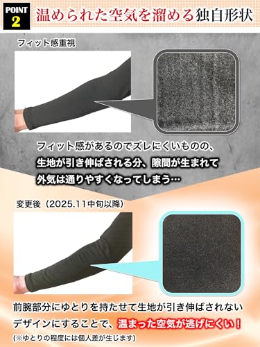 Actcure アームウォーマー L