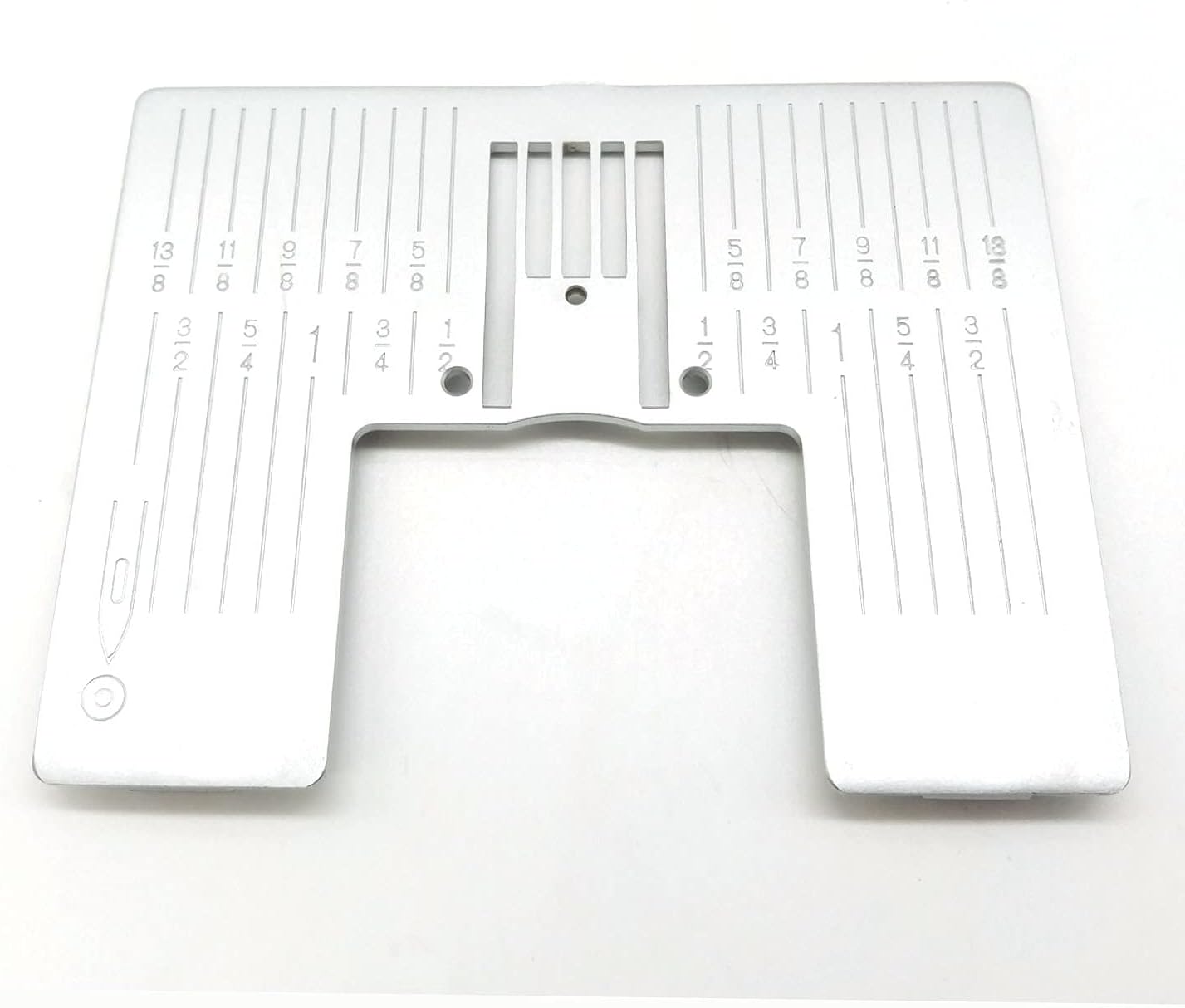 LNKA Straight Stitch Needle Plate 4129643-04 for Pfaff Creative 2.0, 3.0, 4.0, 4.5, Performance, Sensation, Vision, Expression 2.0, 3.0, 3.2, 3.5, 150, Performance 5.0, Quilt Expression 4.0, 4.2