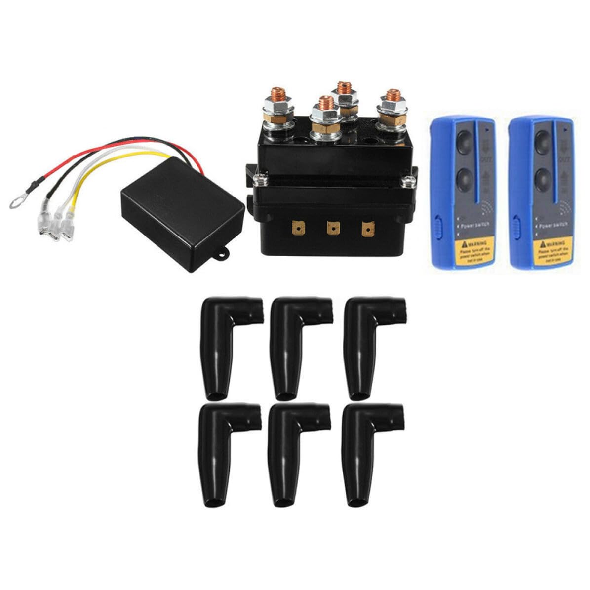 Contactor Remoto para Cabrestante de 12 V y 500, Relé