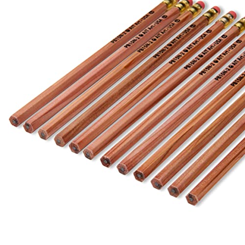 Lápices de madera AIT, pack de 12, No. 2 HB, sin punta miniatura 7