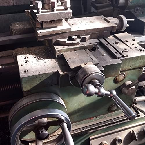 Image of uxcell Milling Machine Ball Table Handle, 1Pcs M8 Threaded 65mm /2.56 inch Length Ball Crank Table Handle Revolving Handle Replacement Parts for Industry Accessory