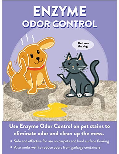 11192 Enzyme Odor Control Eliminates Food, Pet and Smoke Odors, 1 gallon image 4