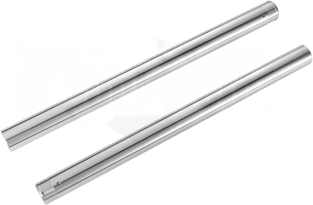 Motorcycle Shock Absorber 2xFront Stanchion Inner Tubes For FZ6 2004-2007 2005 2006 43x590mm Shock Pipes Leg Suspension