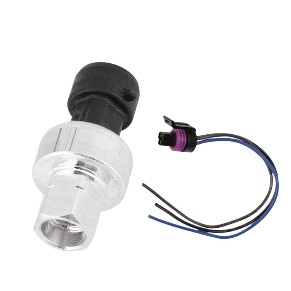 Car A C Air Conditioning Refrigerant Pressure Switch with Connector 3 Pins Compatible with GM