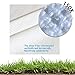 CONDUCTIVE Brand Grounding Sheet for Bed Organic Cotton Silver with Ground Connection Cord （52 x 27 inch, Original Color Sleeping Wellness Benefits Sleep Therapy
