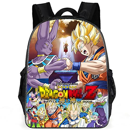 Syijupo Mochilas de Mochila escolar para niños Mochila escolar Goku Mochilas escolares de dibujos...