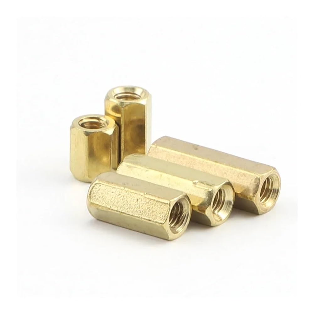 Honybmq Women's 20Mm 20Pcs To Copper Tighting Standoff Spacer Pillars M4 Pcb Standoff For Computer Circuit Board Electronic Hardware Nut(20Mm)