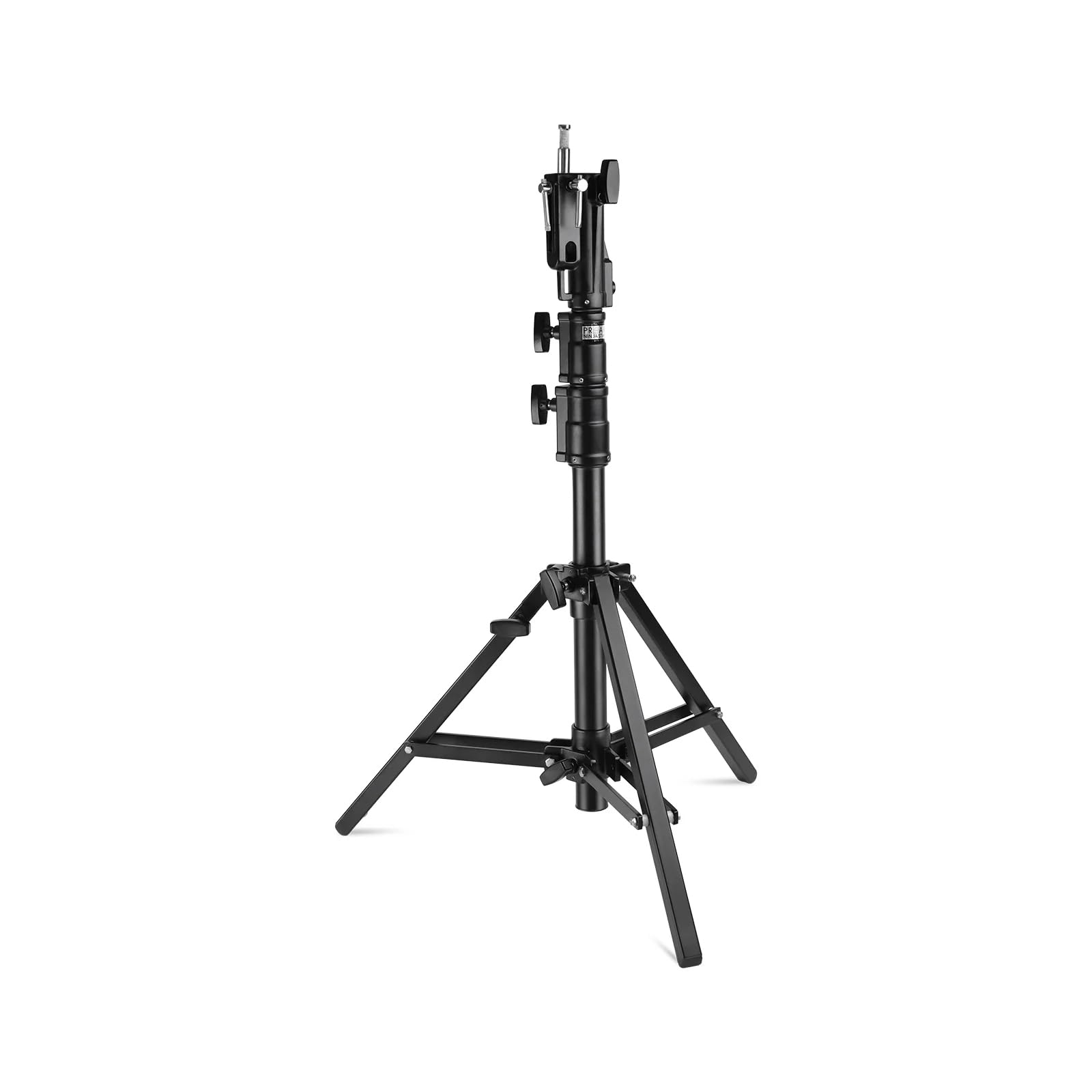 PROAIM 6.8’ Low Ninja Double Riser Combo Stand for Light Fixtures & Photography Equipment. 1-1/8" Receiver & 5/8" Pin Combo. Payload: 33kg/72 lb. Includes Rocky Mountain Leveling Leg (TP-LNJB-02)