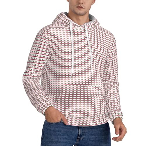 Sweat à capuche Californie pour homme pull gym contre le froid