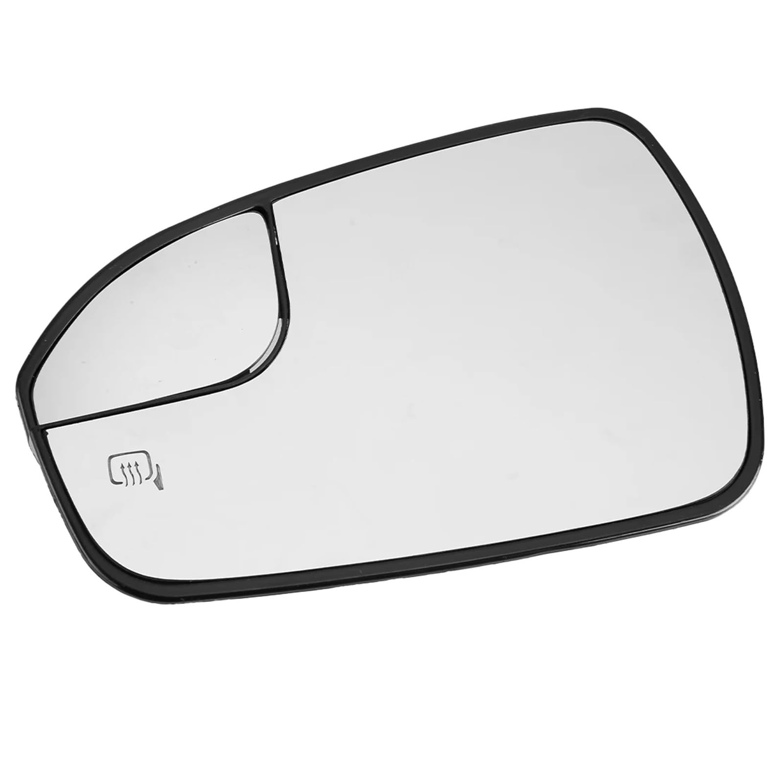 Cristal de espejo retrovisor calefactado Espejo retrovisor izquierdo calefactable con cristal para punto ciego, compatible para Ford para Fusion