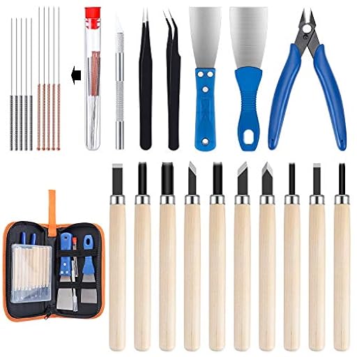 WiMas - Kit de 31 accesorios para impresora 3D, kit de herramientas para impresión 3D con bolsa de almacenamiento, para limpieza, eliminación de impresión, acabado e impresora 3D | Ya disponible en tu tienda friki favorita! En mundofriki.es! WiMas - Kit de 31 accesorios para impresora 3D, kit de herramientas para impresión 3D con bolsa de almacenamiento, para limpieza, eliminación de impresión, acabado e impresora 3D | Ya disponible en tu tienda friki favorita! En mundofriki.es!