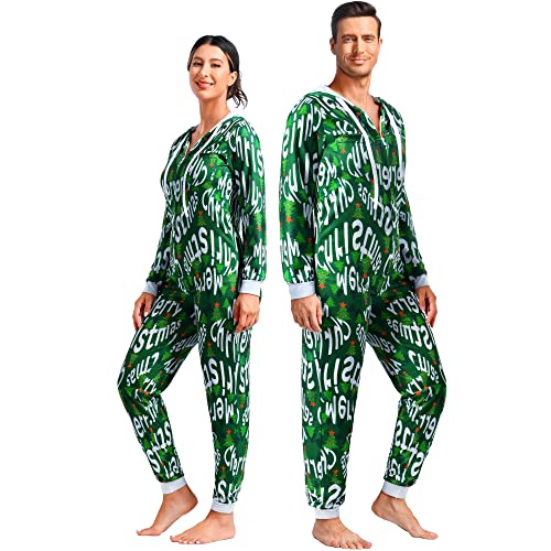 frawirshau Pajamas Onesies Adult Holiday Pajamas For Family2